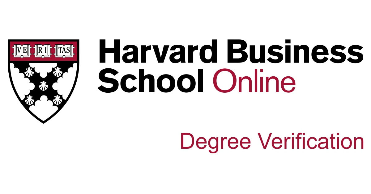 harvard university education verification